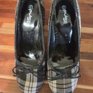 ISO! Desperate Need of THESE PULSE PLAID HEELS SIZE 6.5 7!